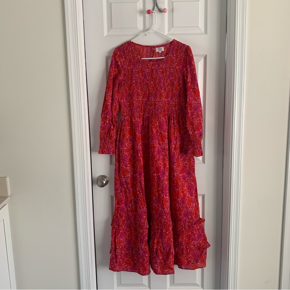 NWOT Tuckernuck Vintage Poppy Isabel Pink City Prints Dress Size Medium - Picture 2 of 5